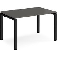 Click to view product details and reviews for Adapt Single Desk 1200mm X 800mm Black Frame Storm Grey Top. Click to view product details and reviews for Adapt Single Desk 1200mm X 800mm Black Frame Storm Grey Top.