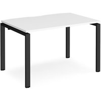 Click to view product details and reviews for Bench Desk Single Person Rectangular Desk 1200mm White Tops With Black Frames 800mm Depth Adapt. Click to view product details and reviews for Bench Desk Single Person Rectangular Desk 1200mm White Tops With Black Frames 800mm Depth Adapt.