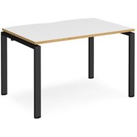 Click to view product details and reviews for Bench Desk Single Person Rectangular Desk 1200mm White Oak Tops With Black Frames 800mm Depth Adapt. Click to view product details and reviews for Bench Desk Single Person Rectangular Desk 1200mm White Oak Tops With Black Frames 800mm Depth Adapt.