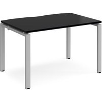 Click to view product details and reviews for Adapt Single Desk 1200mm X 800mm Silver Frame Black Top. Click to view product details and reviews for Adapt Single Desk 1200mm X 800mm Silver Frame Black Top.