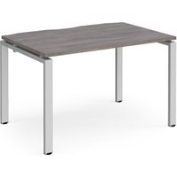 Click to view product details and reviews for Adapt Single Desk 1200mm X 800mm Silver Frame Grey Oak Top. Click to view product details and reviews for Adapt Single Desk 1200mm X 800mm Silver Frame Grey Oak Top.