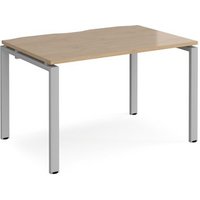 Click to view product details and reviews for Adapt Single Desk 1200mm X 800mm Silver Frame Kendal Oak Top. Click to view product details and reviews for Adapt Single Desk 1200mm X 800mm Silver Frame Kendal Oak Top.