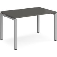 Click to view product details and reviews for Adapt Single Desk 1200mm X 800mm Silver Frame Storm Grey Top. Click to view product details and reviews for Adapt Single Desk 1200mm X 800mm Silver Frame Storm Grey Top.