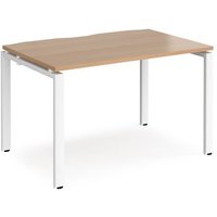 Click to view product details and reviews for Bench Desk Single Person Rectangular Desk 1200mm Beech Tops With White Frames 800mm Depth Adapt. Click to view product details and reviews for Bench Desk Single Person Rectangular Desk 1200mm Beech Tops With White Frames 800mm Depth Adapt.