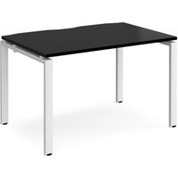Click to view product details and reviews for Adapt Single Desk 1200mm X 800mm White Frame Black Top. Click to view product details and reviews for Adapt Single Desk 1200mm X 800mm White Frame Black Top.
