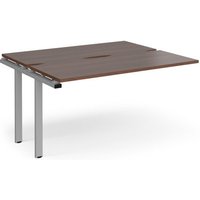 Click to view product details and reviews for Bench Desk Add On 2 Person Rectangular Desks 1400mm Walnut Tops With Silver Frames 1200mm Depth Adapt. Click to view product details and reviews for Bench Desk Add On 2 Person Rectangular Desks 1400mm Walnut Tops With Silver Frames 1200mm Depth Adapt.
