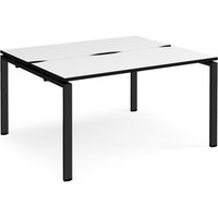 Click to view product details and reviews for Adapt Back To Back Desks 1400mm X 1200mm Black Frame White Top Black Edge. Click to view product details and reviews for Adapt Back To Back Desks 1400mm X 1200mm Black Frame White Top Black Edge.