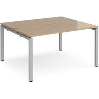 Click to view product details and reviews for Adapt Back To Back Desks 1400mm X 1200mm Silver Frame Kendal Oak Top. Click to view product details and reviews for Adapt Back To Back Desks 1400mm X 1200mm Silver Frame Kendal Oak Top.