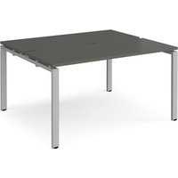 Click to view product details and reviews for Adapt Back To Back Desks 1400mm X 1200mm Silver Frame Storm Grey Top. Click to view product details and reviews for Adapt Back To Back Desks 1400mm X 1200mm Silver Frame Storm Grey Top.