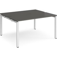 Click to view product details and reviews for Adapt Back To Back Desks 1400mm X 1200mm White Frame Storm Grey Top. Click to view product details and reviews for Adapt Back To Back Desks 1400mm X 1200mm White Frame Storm Grey Top.