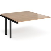 Click to view product details and reviews for Bench Desk Add On 2 Person Rectangular Desks 1400mm Beech Tops With Black Frames 1600mm Depth Adapt. Click to view product details and reviews for Bench Desk Add On 2 Person Rectangular Desks 1400mm Beech Tops With Black Frames 1600mm Depth Adapt.