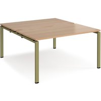 Click to view product details and reviews for Adapt Back To Back Desks 1400mm X 1600mm Green Frame Beech Top. Click to view product details and reviews for Adapt Back To Back Desks 1400mm X 1600mm Green Frame Beech Top.