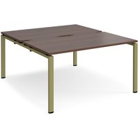 Click to view product details and reviews for Adapt Back To Back Desks 1400mm X 1600mm Green Frame Walnut Top. Click to view product details and reviews for Adapt Back To Back Desks 1400mm X 1600mm Green Frame Walnut Top.