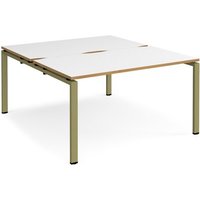 Click to view product details and reviews for Adapt Back To Back Desks 1400mm X 1600mm Green Frame White Top Oak Edge. Click to view product details and reviews for Adapt Back To Back Desks 1400mm X 1600mm Green Frame White Top Oak Edge.