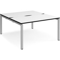 Click to view product details and reviews for Adapt Back To Back Desks 1400mm X 1600mm Silver Frame White Top Black Edge. Click to view product details and reviews for Adapt Back To Back Desks 1400mm X 1600mm Silver Frame White Top Black Edge.