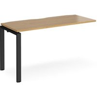 Click to view product details and reviews for Bench Desk Add On Rectangular Desk 1400mm Oak Tops With Black Frames 600mm Depth Adapt. Click to view product details and reviews for Bench Desk Add On Rectangular Desk 1400mm Oak Tops With Black Frames 600mm Depth Adapt.