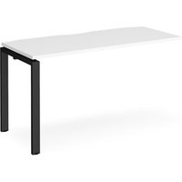 Click to view product details and reviews for Bench Desk Add On Rectangular Desk 1400mm White Tops With Black Frames 600mm Depth Adapt. Click to view product details and reviews for Bench Desk Add On Rectangular Desk 1400mm White Tops With Black Frames 600mm Depth Adapt.