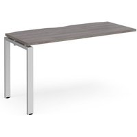 Click to view product details and reviews for Adapt Add On Unit Single 1400mm X 600mm Silver Frame Grey Oak Top. Click to view product details and reviews for Adapt Add On Unit Single 1400mm X 600mm Silver Frame Grey Oak Top.