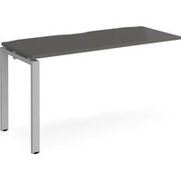 Click to view product details and reviews for Adapt Add On Unit Single 1400mm X 600mm Silver Frame Storm Grey Top. Click to view product details and reviews for Adapt Add On Unit Single 1400mm X 600mm Silver Frame Storm Grey Top.