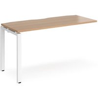 Click to view product details and reviews for Bench Desk Add On Rectangular Desk 1400mm Beech Tops With White Frames 600mm Depth Adapt. Click to view product details and reviews for Bench Desk Add On Rectangular Desk 1400mm Beech Tops With White Frames 600mm Depth Adapt.