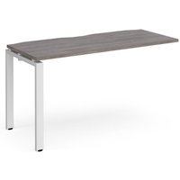 Click to view product details and reviews for Adapt Add On Unit Single 1400mm X 600mm White Frame Grey Oak Top. Click to view product details and reviews for Adapt Add On Unit Single 1400mm X 600mm White Frame Grey Oak Top.