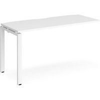 Click to view product details and reviews for Bench Desk Add On Rectangular Desk 1400mm White Tops With White Frames 600mm Depth Adapt. Click to view product details and reviews for Bench Desk Add On Rectangular Desk 1400mm White Tops With White Frames 600mm Depth Adapt.