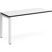 Click to view product details and reviews for Adapt Add On Unit Single 1400mm X 600mm White Frame White Top Black Edge. Click to view product details and reviews for Adapt Add On Unit Single 1400mm X 600mm White Frame White Top Black Edge.