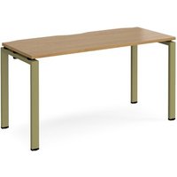 Click to view product details and reviews for Adapt Single Desk 1400mm X 600mm Green Frame Oak Top. Click to view product details and reviews for Adapt Single Desk 1400mm X 600mm Green Frame Oak Top.