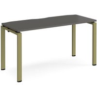 Click to view product details and reviews for Adapt Single Desk 1400mm X 600mm Green Frame Storm Grey Top. Click to view product details and reviews for Adapt Single Desk 1400mm X 600mm Green Frame Storm Grey Top.
