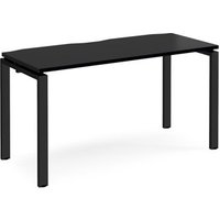 Click to view product details and reviews for Adapt Single Desk 1400mm X 600mm Black Frame Black Top. Click to view product details and reviews for Adapt Single Desk 1400mm X 600mm Black Frame Black Top.