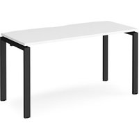 Click to view product details and reviews for Bench Desk Single Person Rectangular Desk 1400mm White Tops With Black Frames 600mm Depth Adapt. Click to view product details and reviews for Bench Desk Single Person Rectangular Desk 1400mm White Tops With Black Frames 600mm Depth Adapt.