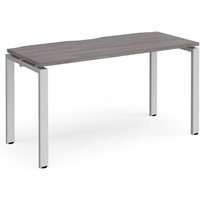 Click to view product details and reviews for Adapt Single Desk 1400mm X 600mm Silver Frame Grey Oak Top. Click to view product details and reviews for Adapt Single Desk 1400mm X 600mm Silver Frame Grey Oak Top.