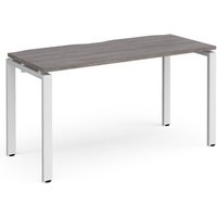 Click to view product details and reviews for Adapt Single Desk 1400mm X 600mm White Frame Grey Oak Top. Click to view product details and reviews for Adapt Single Desk 1400mm X 600mm White Frame Grey Oak Top.