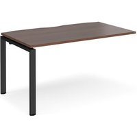 Click to view product details and reviews for Bench Desk Add On Rectangular Desk 1400mm Walnut Tops With Black Frames 800mm Depth Adapt. Click to view product details and reviews for Bench Desk Add On Rectangular Desk 1400mm Walnut Tops With Black Frames 800mm Depth Adapt.