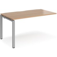 Click to view product details and reviews for Bench Desk Add On Rectangular Desk 1400mm Beech Tops With Silver Frames 800mm Depth Adapt. Click to view product details and reviews for Bench Desk Add On Rectangular Desk 1400mm Beech Tops With Silver Frames 800mm Depth Adapt.