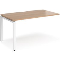 Click to view product details and reviews for Bench Desk Add On Rectangular Desk 1400mm Beech Tops With White Frames 800mm Depth Adapt. Click to view product details and reviews for Bench Desk Add On Rectangular Desk 1400mm Beech Tops With White Frames 800mm Depth Adapt.