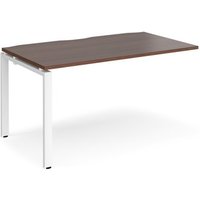 Click to view product details and reviews for Bench Desk Add On Rectangular Desk 1400mm Walnut Tops With White Frames 800mm Depth Adapt. Click to view product details and reviews for Bench Desk Add On Rectangular Desk 1400mm Walnut Tops With White Frames 800mm Depth Adapt.
