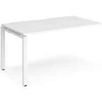 Click to view product details and reviews for Bench Desk Add On Rectangular Desk 1400mm White Tops With White Frames 800mm Depth Adapt. Click to view product details and reviews for Bench Desk Add On Rectangular Desk 1400mm White Tops With White Frames 800mm Depth Adapt.