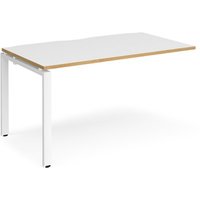 Click to view product details and reviews for Bench Desk Add On Rectangular Desk 1400mm White Oak Tops With White Frames 800mm Depth Adapt. Click to view product details and reviews for Bench Desk Add On Rectangular Desk 1400mm White Oak Tops With White Frames 800mm Depth Adapt.