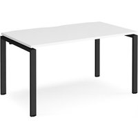Click to view product details and reviews for Bench Desk Single Person Rectangular Desk 1400mm White Tops With Black Frames 800mm Depth Adapt. Click to view product details and reviews for Bench Desk Single Person Rectangular Desk 1400mm White Tops With Black Frames 800mm Depth Adapt.