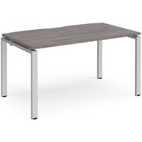 Click to view product details and reviews for Adapt Single Desk 1400mm X 800mm Silver Frame Grey Oak Top. Click to view product details and reviews for Adapt Single Desk 1400mm X 800mm Silver Frame Grey Oak Top.