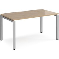 Click to view product details and reviews for Adapt Single Desk 1400mm X 800mm Silver Frame Kendal Oak Top. Click to view product details and reviews for Adapt Single Desk 1400mm X 800mm Silver Frame Kendal Oak Top.