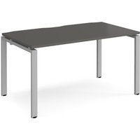 Click to view product details and reviews for Adapt Single Desk 1400mm X 800mm Silver Frame Storm Grey Top. Click to view product details and reviews for Adapt Single Desk 1400mm X 800mm Silver Frame Storm Grey Top.