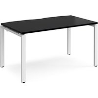 Click to view product details and reviews for Adapt Single Desk 1400mm X 800mm White Frame Black Top. Click to view product details and reviews for Adapt Single Desk 1400mm X 800mm White Frame Black Top.