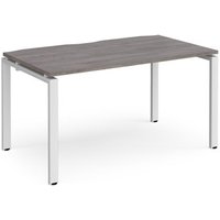 Click to view product details and reviews for Adapt Single Desk 1400mm X 800mm White Frame Grey Oak Top. Click to view product details and reviews for Adapt Single Desk 1400mm X 800mm White Frame Grey Oak Top.