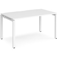 Click to view product details and reviews for Bench Desk Single Person Rectangular Desk 1400mm White Tops With White Frames 800mm Depth Adapt. Click to view product details and reviews for Bench Desk Single Person Rectangular Desk 1400mm White Tops With White Frames 800mm Depth Adapt.