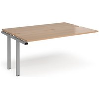 Click to view product details and reviews for Bench Desk Add On 2 Person Rectangular Desks 1600mm Beech Tops With Silver Frames 1200mm Depth Adapt. Click to view product details and reviews for Bench Desk Add On 2 Person Rectangular Desks 1600mm Beech Tops With Silver Frames 1200mm Depth Adapt.