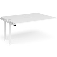 Click to view product details and reviews for Bench Desk Add On 2 Person Rectangular Desks 1600mm White Tops With White Frames 1200mm Depth Adapt. Click to view product details and reviews for Bench Desk Add On 2 Person Rectangular Desks 1600mm White Tops With White Frames 1200mm Depth Adapt.
