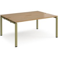 Click to view product details and reviews for Adapt Back To Back Desks 1600mm X 1200mm Green Frame Oak Top. Click to view product details and reviews for Adapt Back To Back Desks 1600mm X 1200mm Green Frame Oak Top.