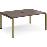 Click to view product details and reviews for Adapt Back To Back Desks 1600mm X 1200mm Green Frame Walnut Top. Click to view product details and reviews for Adapt Back To Back Desks 1600mm X 1200mm Green Frame Walnut Top.